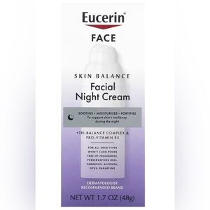 Eucerin Face Skin Balance Facial Moisturizing Night Cream 1.7 oz